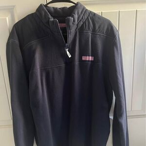 Vineyard Vines Dark Blue Fleece Pullover